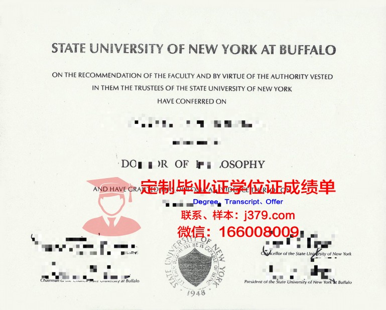 纽约州立大学布法罗分校博士毕业证书(美国纽约州立大学布法罗分校就读体验)