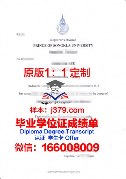 泰国国王科技大学毕业证diploma