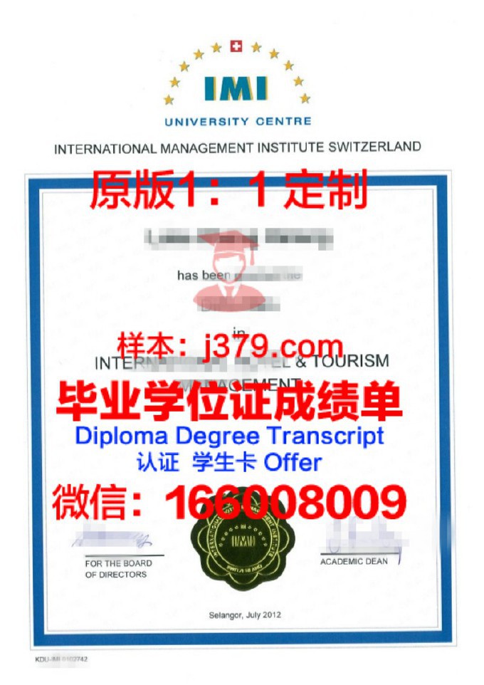 IST管理学院毕业证书模板(管理学院认证)