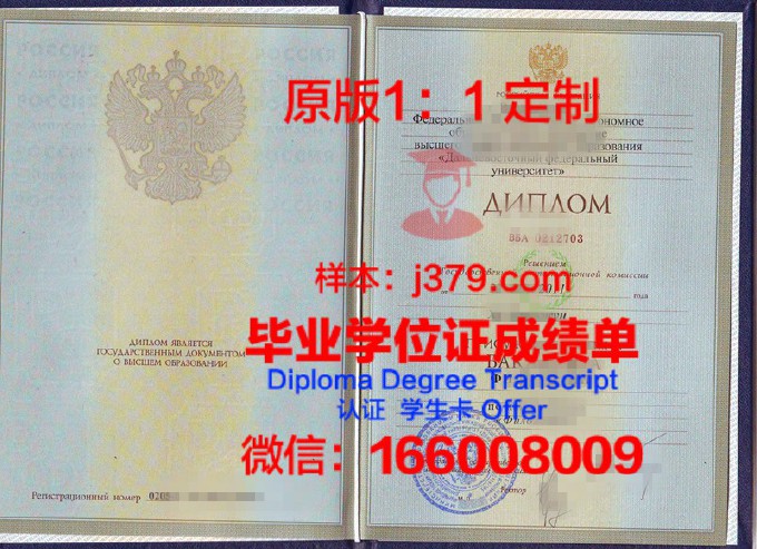俄罗斯科学院远东研究所学位证(俄罗斯远东科技大学)